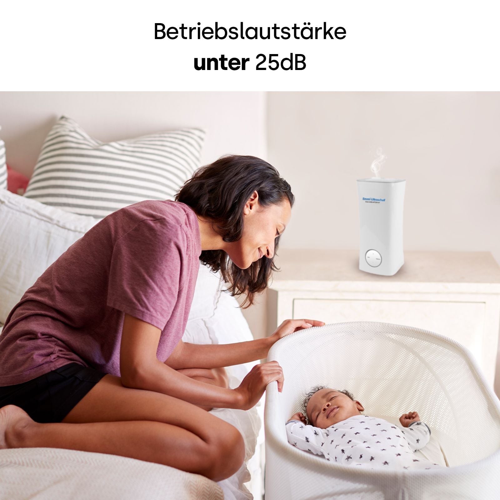 Luftbefeuchter (mit Desinfektionskonzentrat)