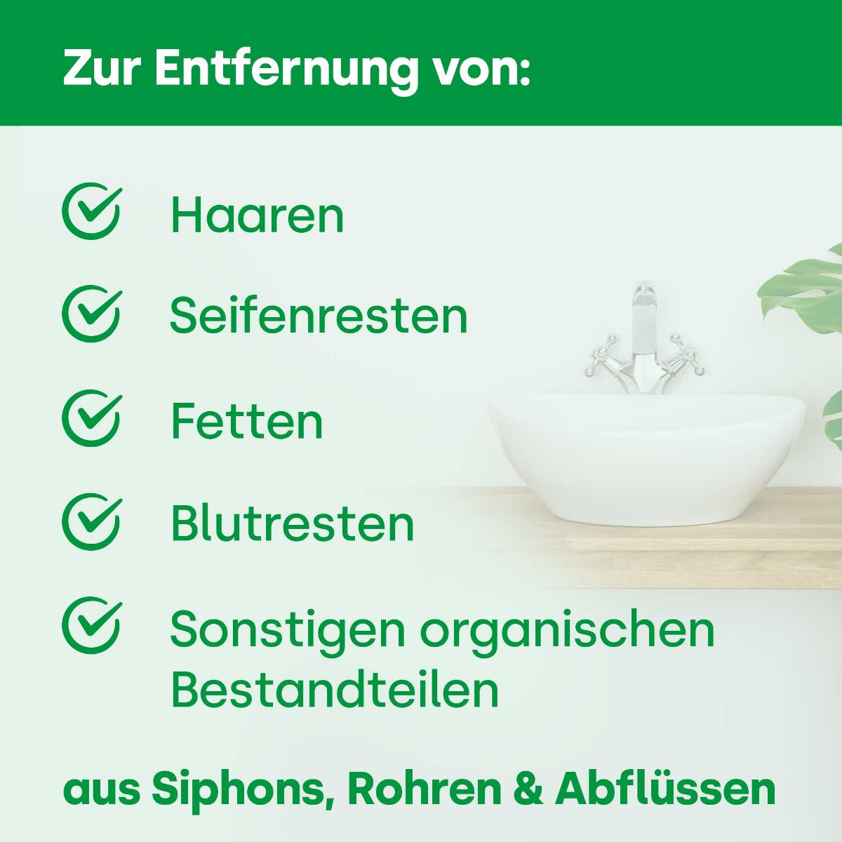 emmi-Clean Haar-Weg Abflussreiniger 1000ml