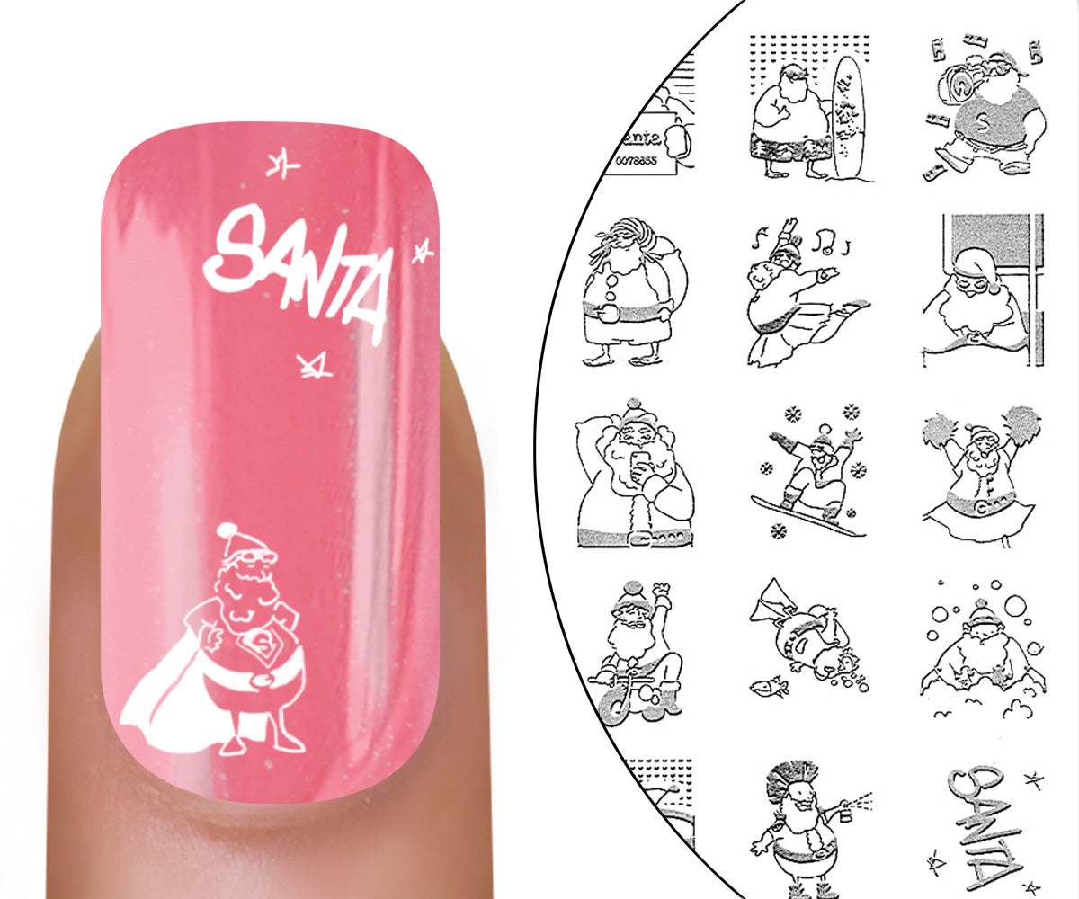 MoYou-London Schablone Festive 07