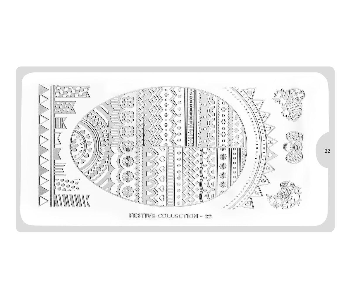 MoYou-London Schablone Festive 22