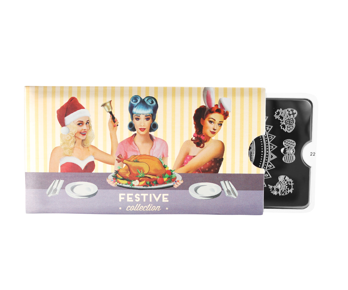 MoYou-London Schablone Festive 22