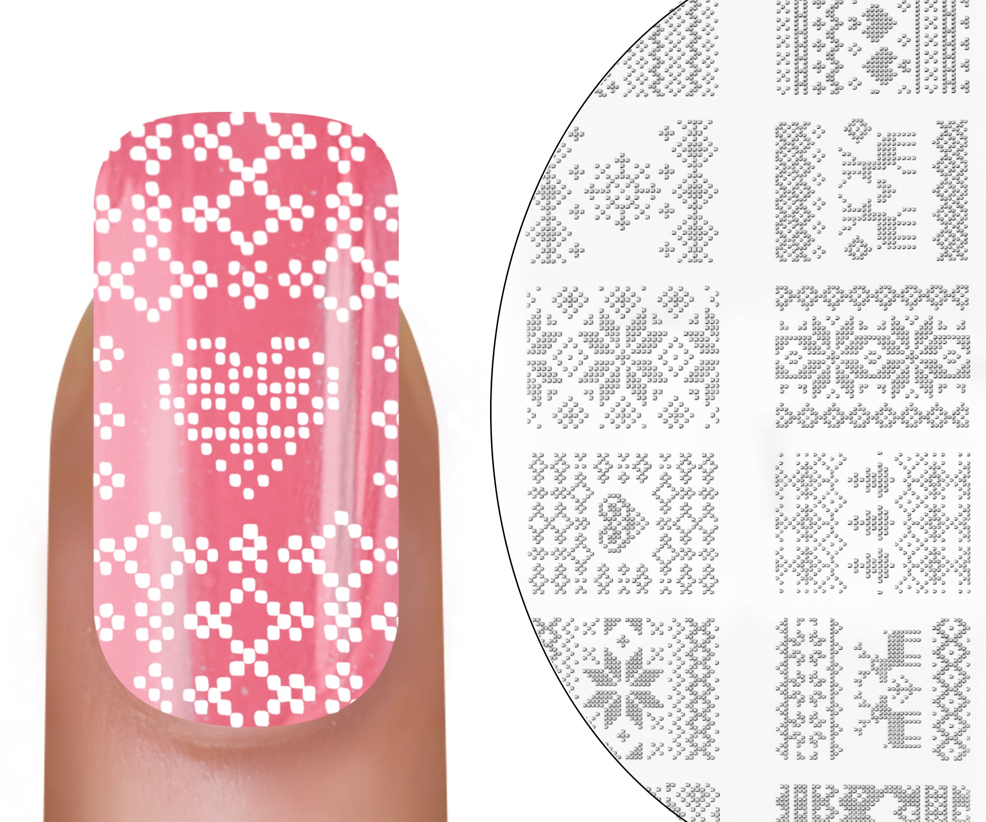 MoYou-London Schablone Festive 32