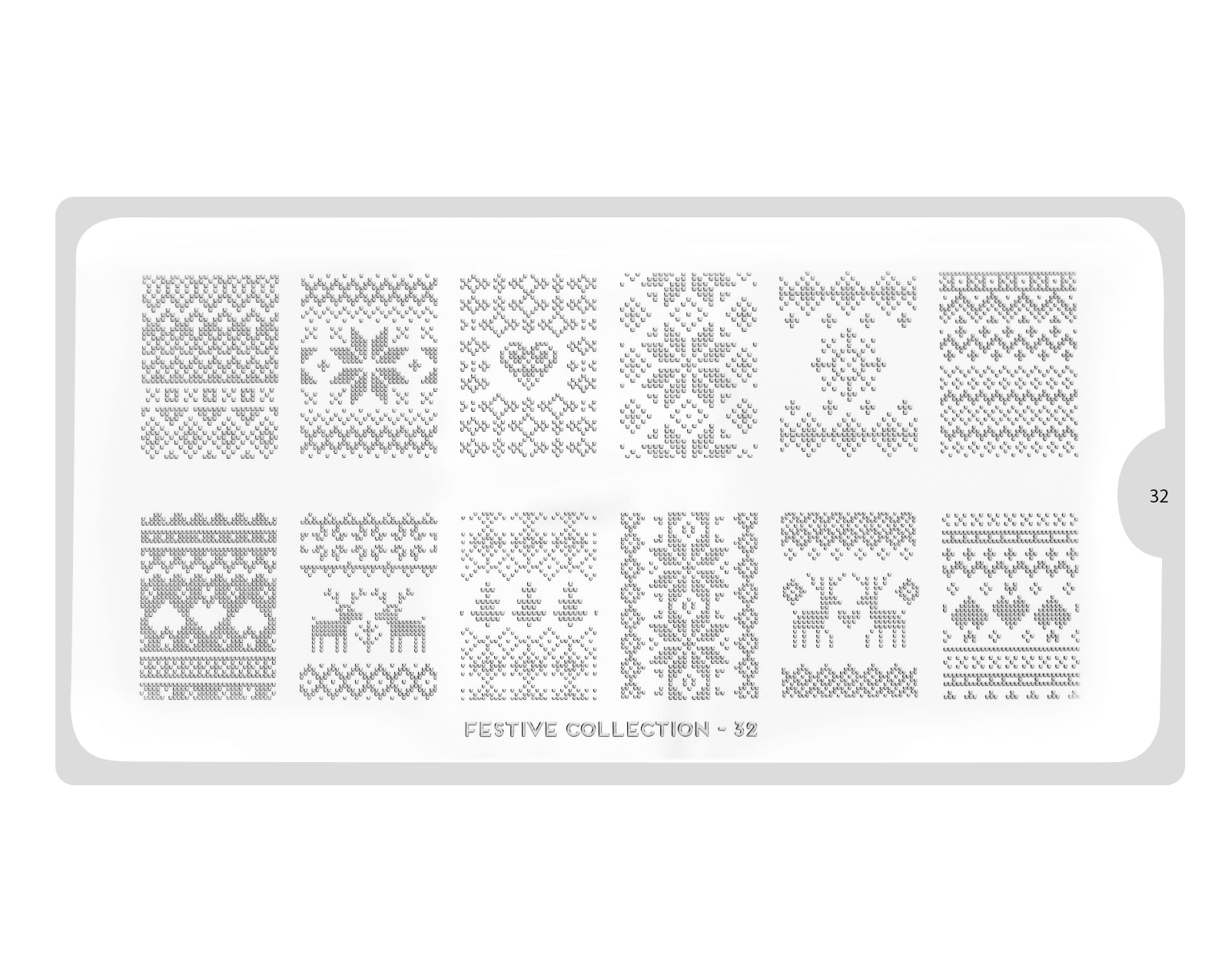 MoYou-London Schablone Festive 32