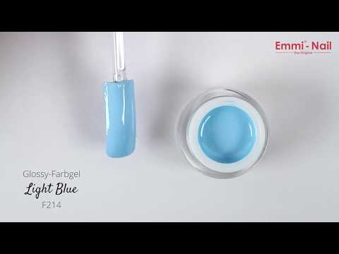 Emmi Nail Glossy Gel Light Blue 5ml -F214-
