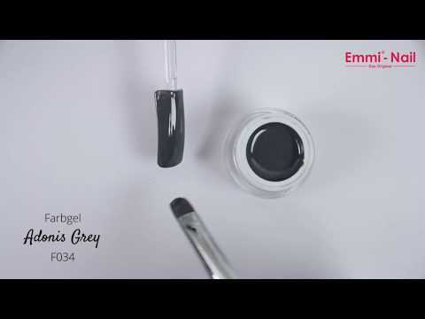 Emmi-Nail Farbgel Adonis Grey 5ml -F034-