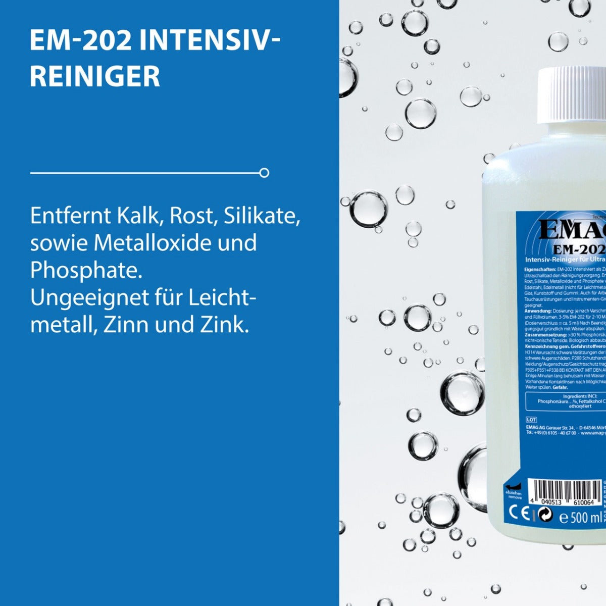 EM-202 Instrumentenreiniger 500ml
