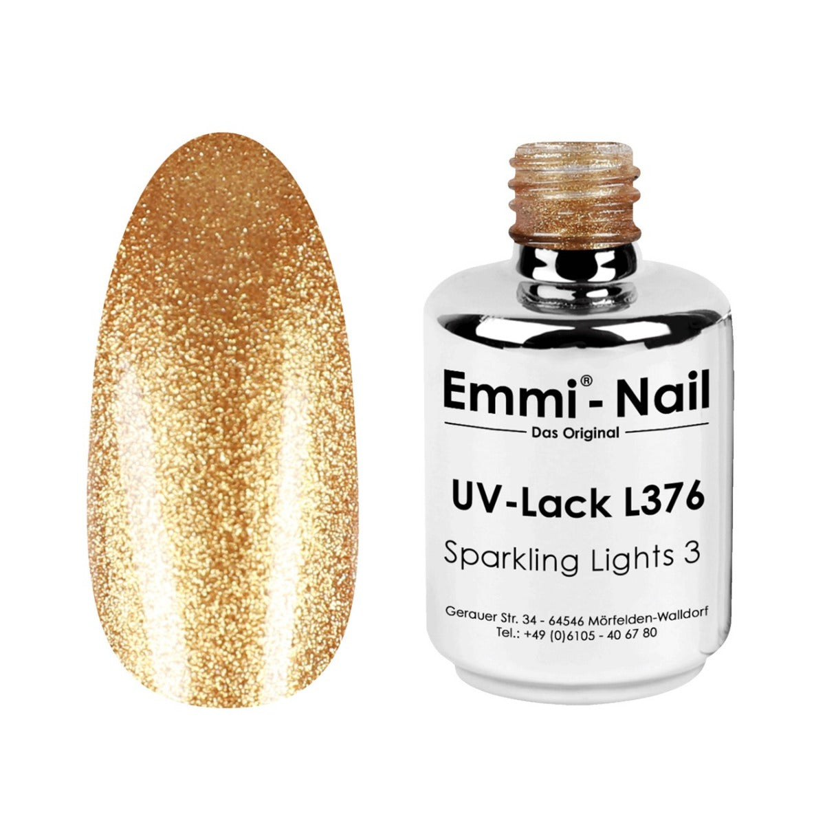 Shellac UV Polish Sparkling Lights 3 15ml -L376-