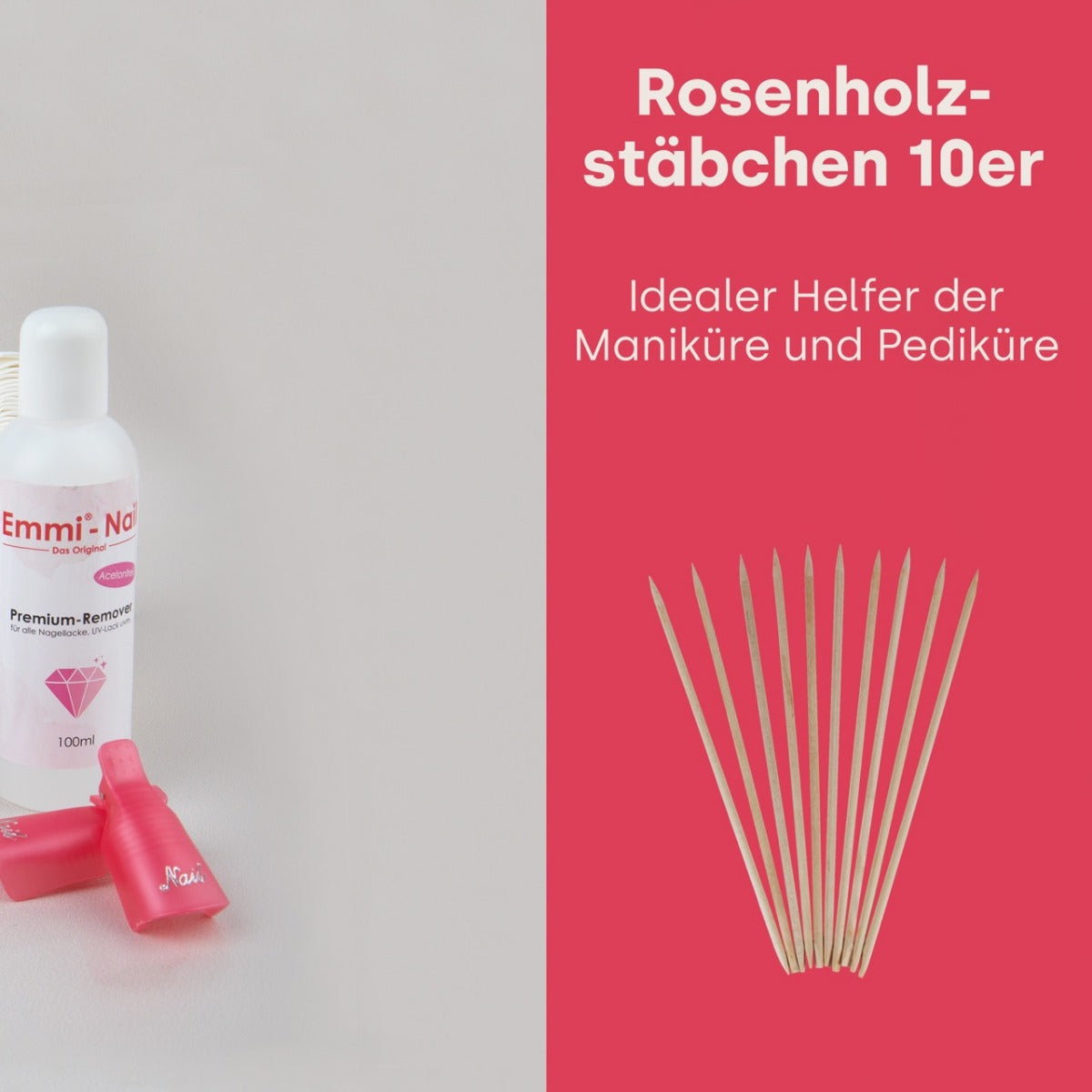 Rosenholzstäbchen 10er Pack