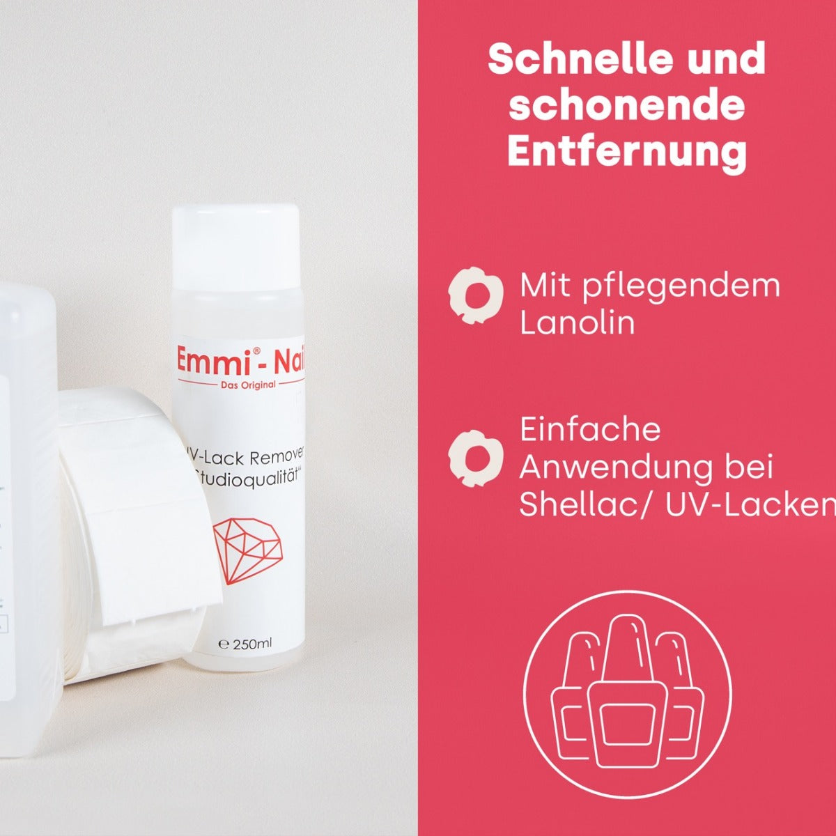 Shellac / UV-Lack Remover *Studioqualität* 250ml