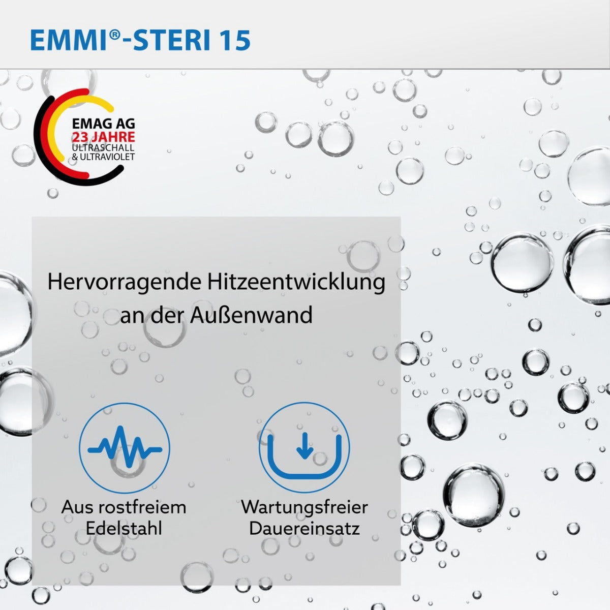 Hot air sterilizer Emmi-Steri 15
