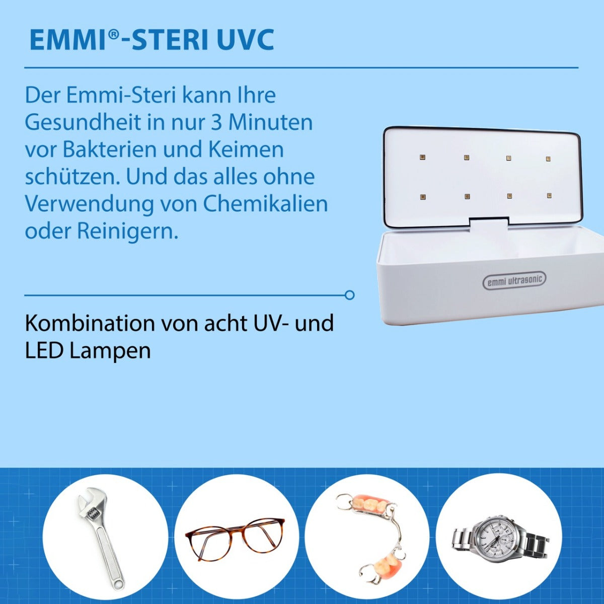 Emmi-Steri UVC LED Sterilisationsgerät
