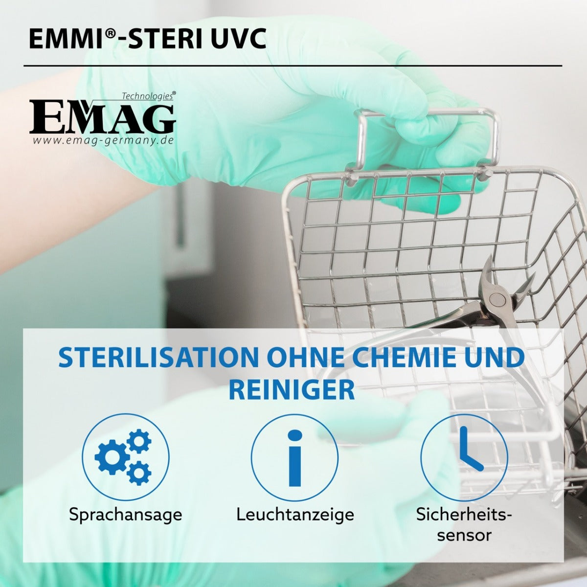 Emmi-Steri UVC LED Sterilisationsgerät
