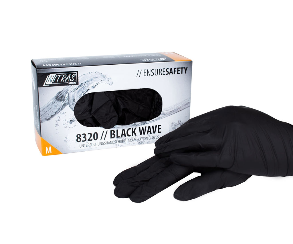 Nitril-Handschuhe Puderfrei Gr. M