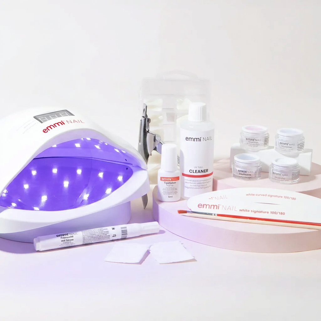 Starter-Set mit 4 UV Gelen und Lampe Ladies Light