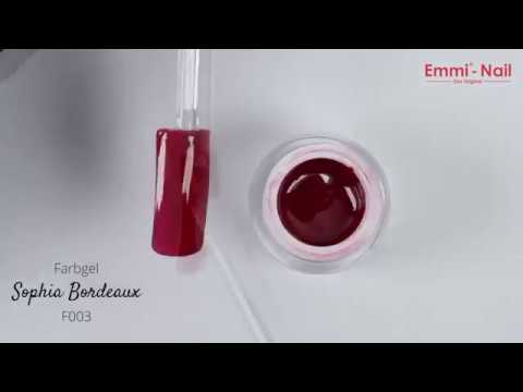 Emmi-Nail Farbgel Sophia Bordeaux 5ml -F003-