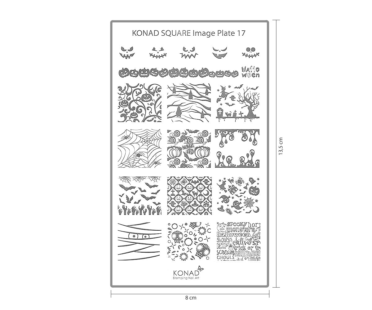 Konad-Schablone SQ17