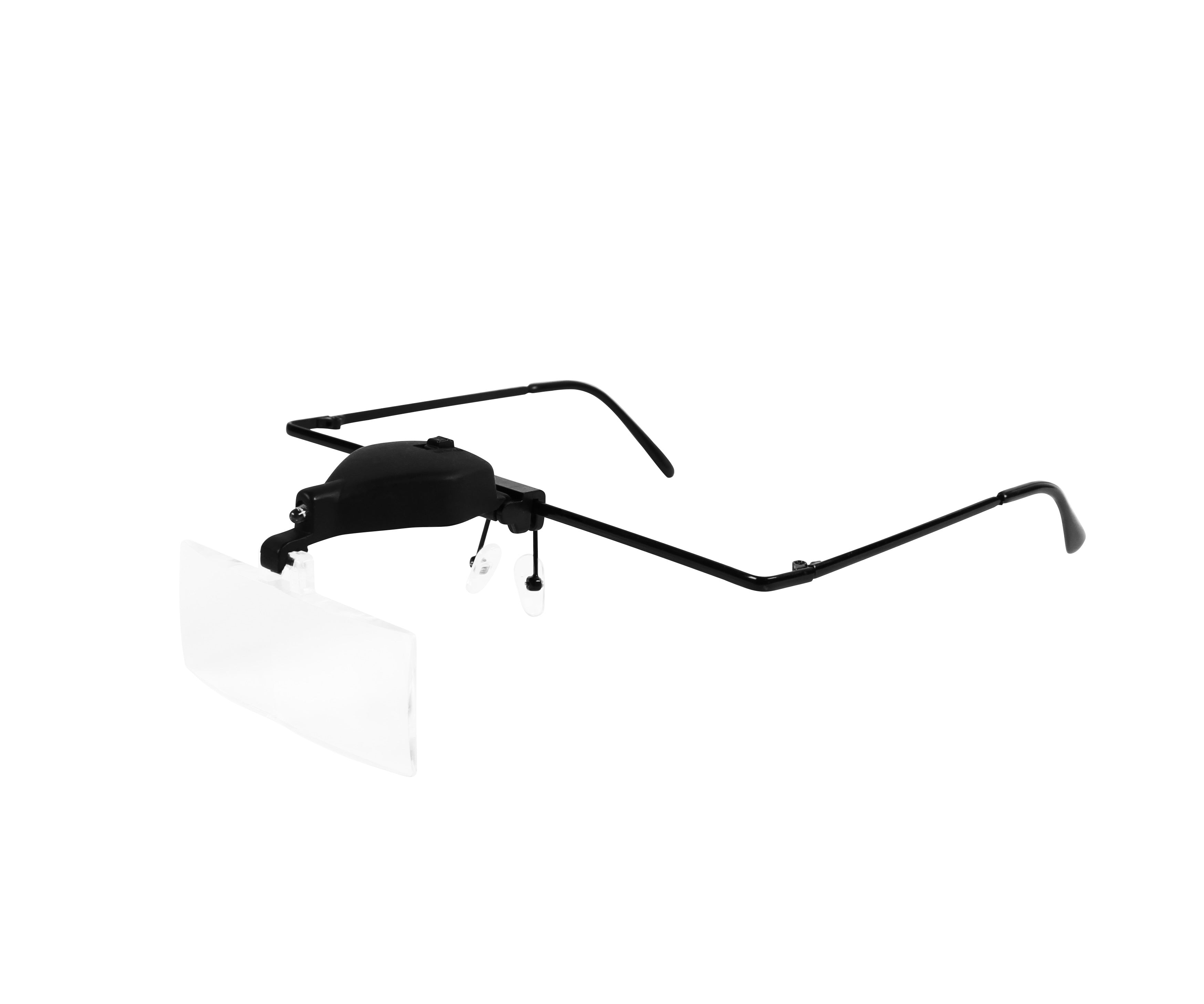LED Lupenbrille (inkl. 3 Vergrößerungen (1,5x / 2,5x / 3,5x)