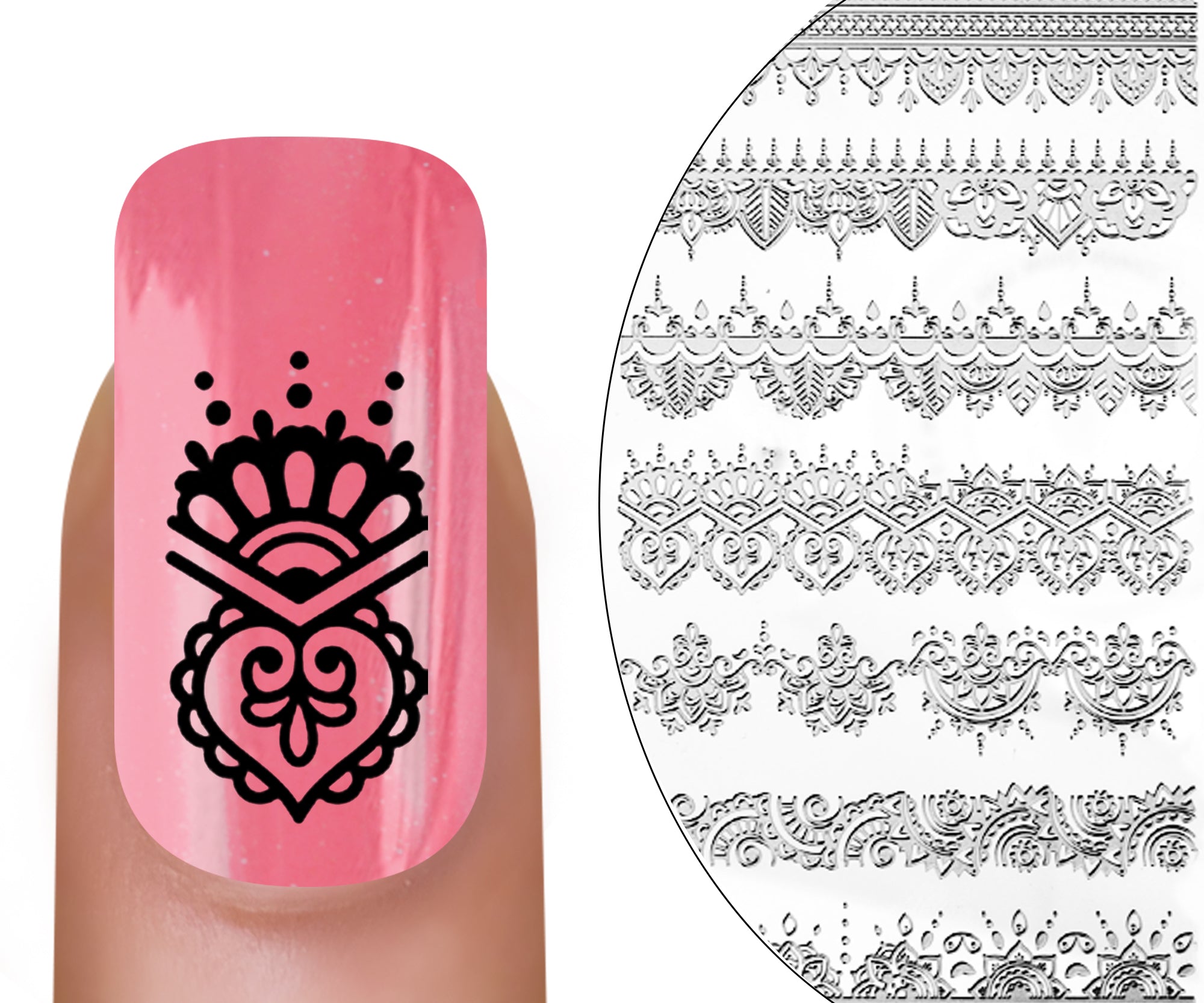 MoYou-London Schablone Henna 03