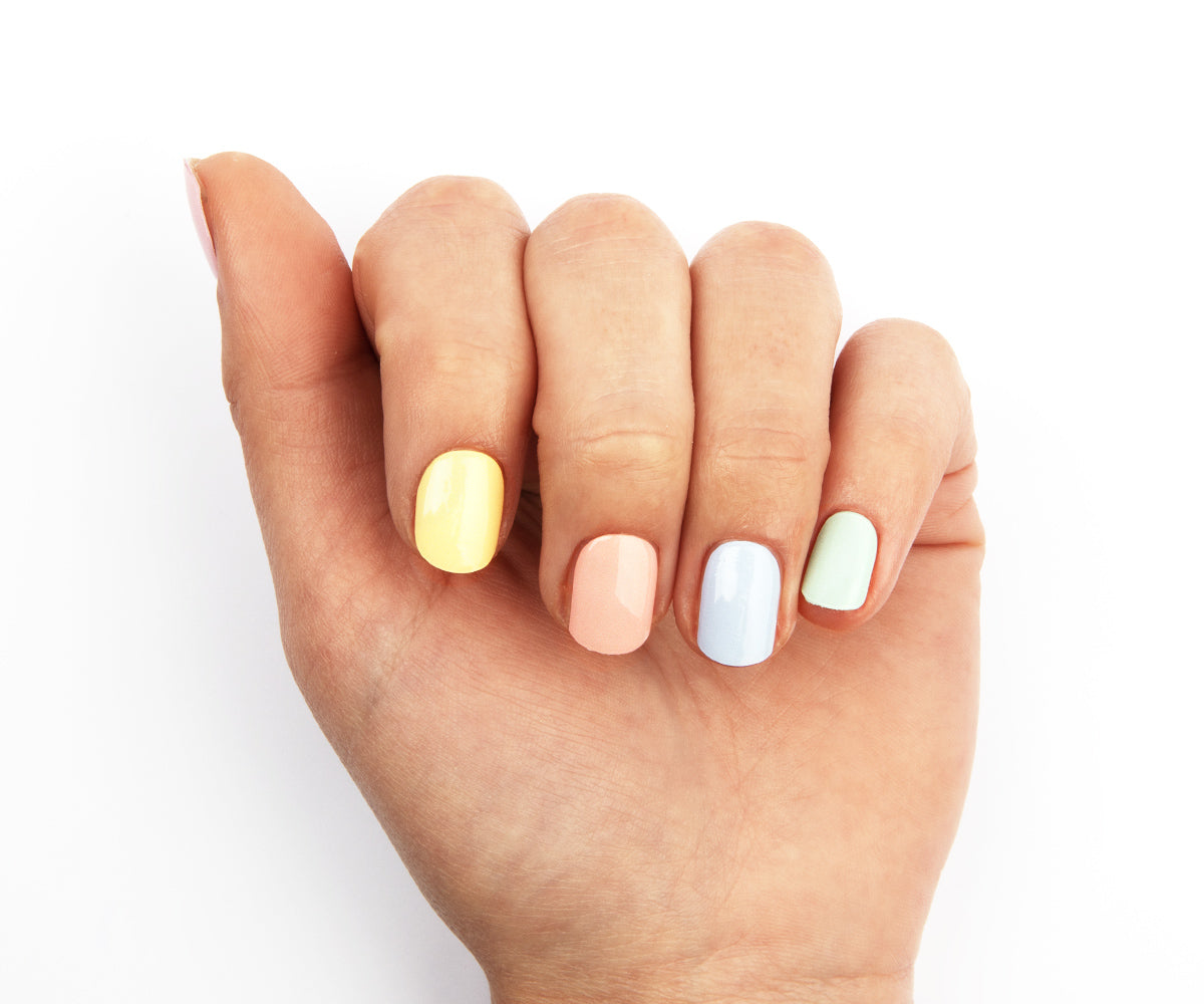 Emmi-Nail Gel Nagelfolien Pastell 20Stk.