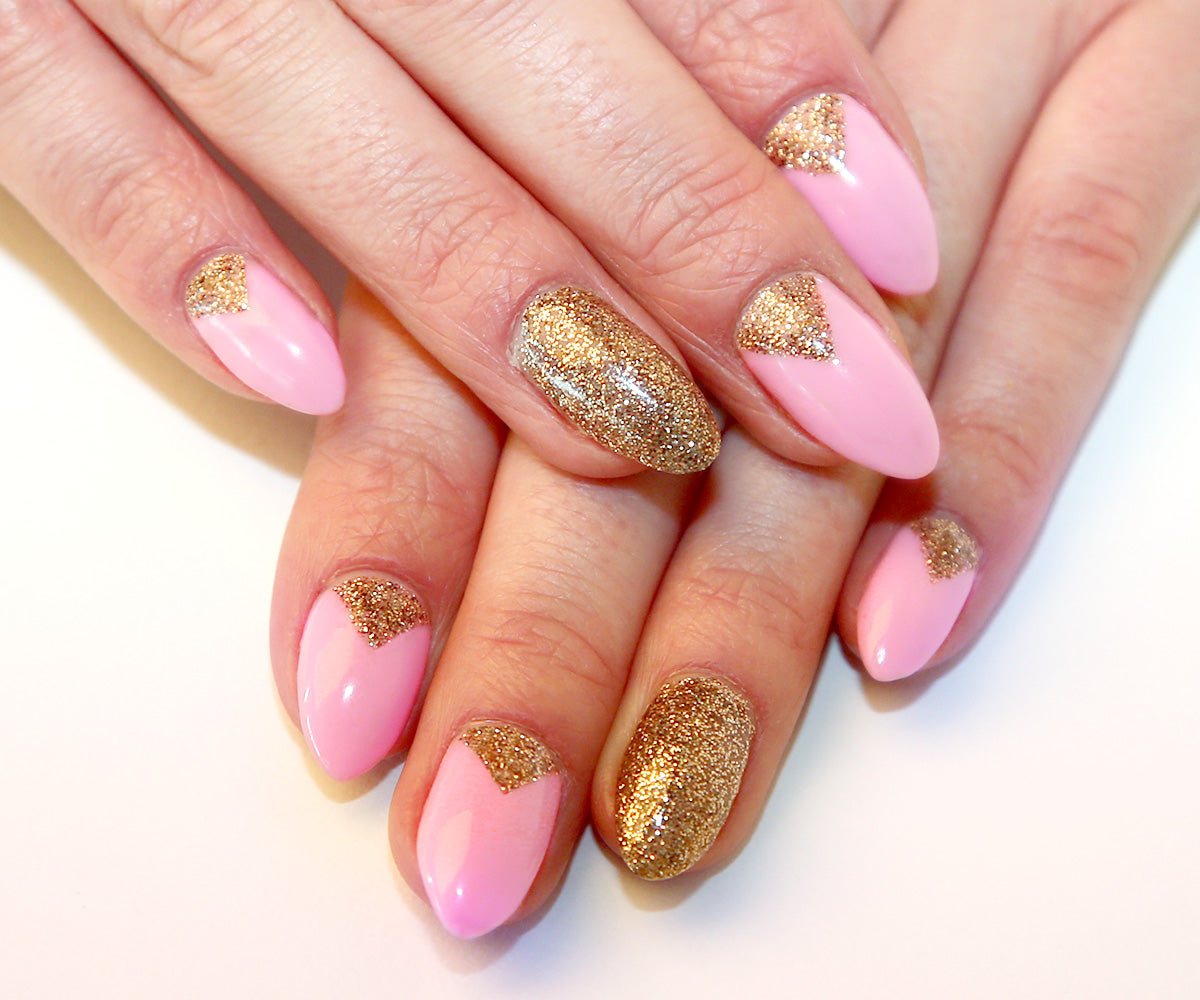 Glitterpuder gold