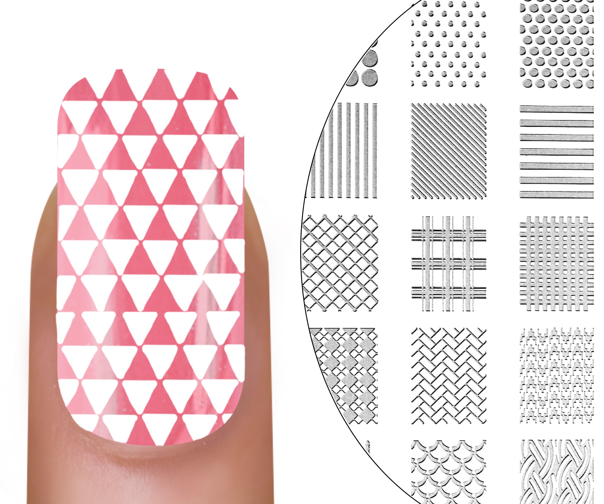 Pochoir d'estampage MoYou-London Pro 01