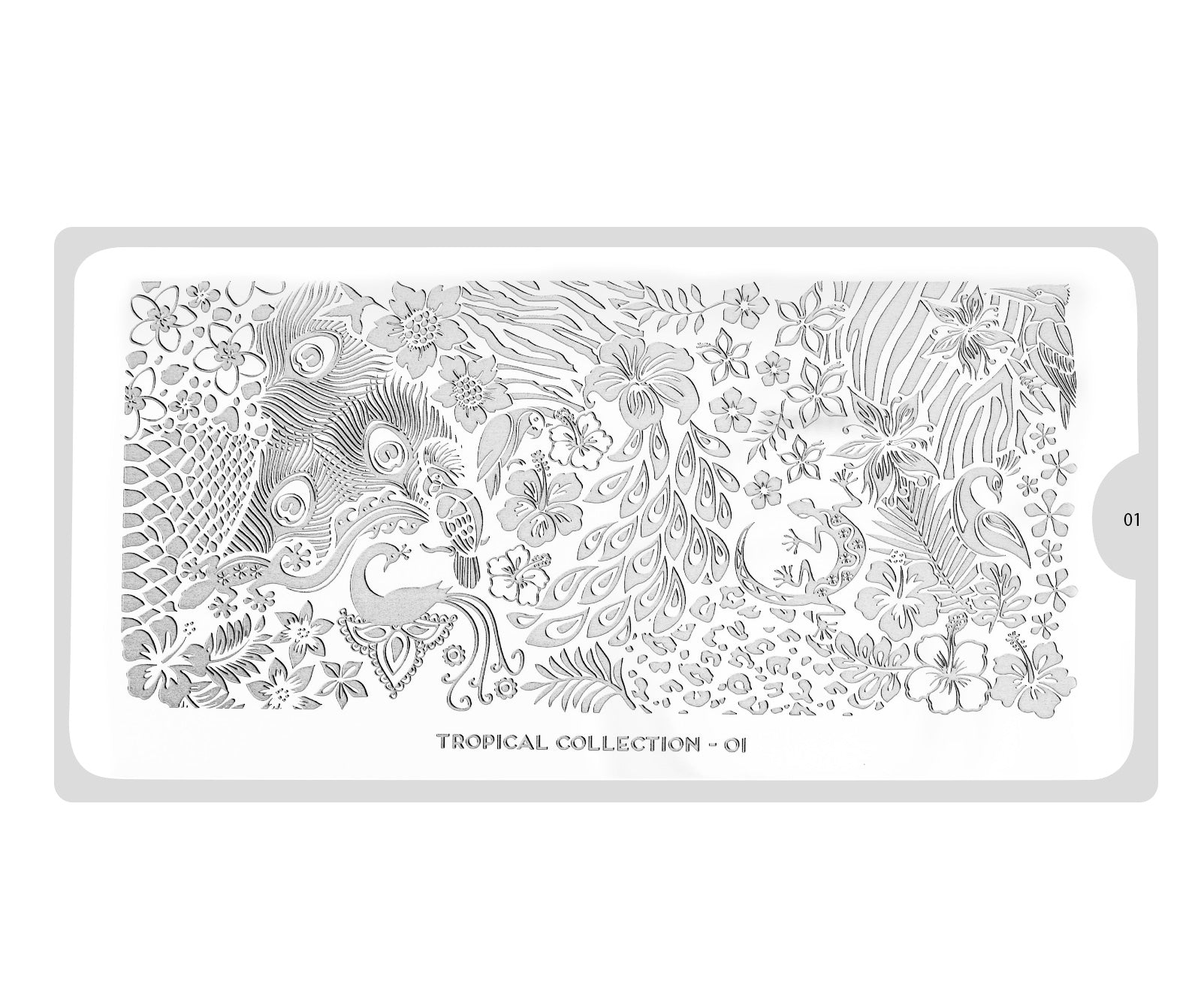 MoYou-London Schablone Tropical 01