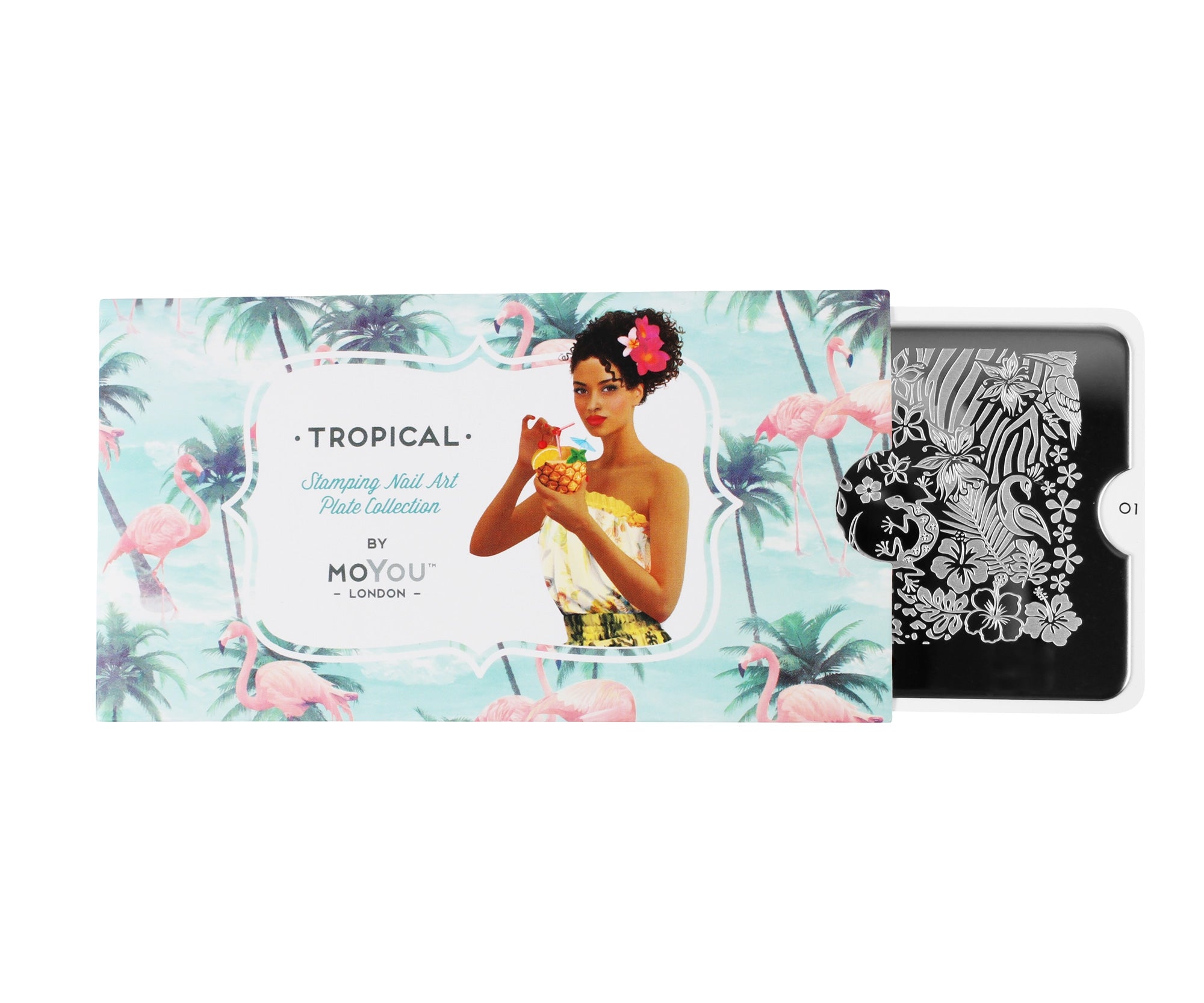 MoYou-London Schablone Tropical 01