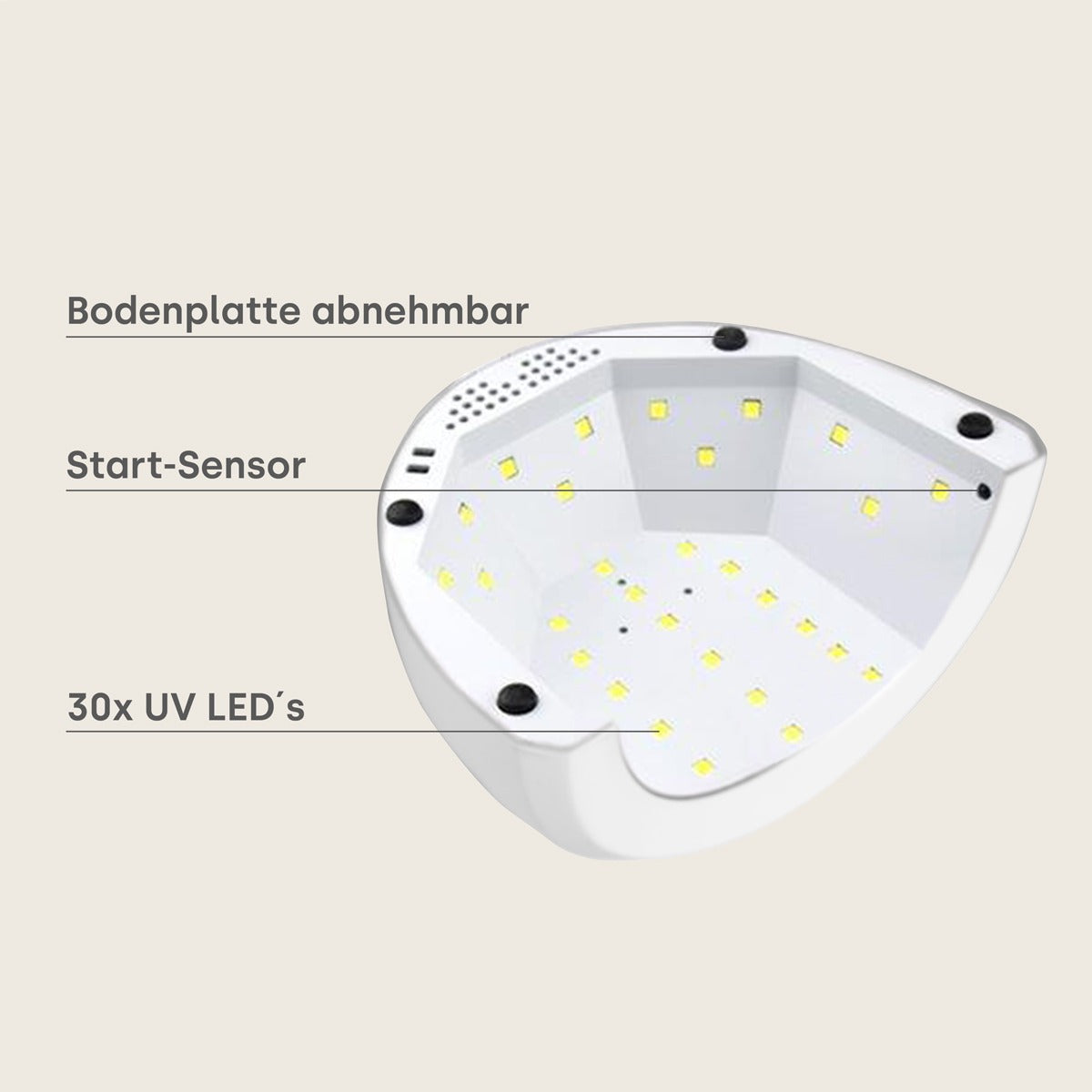 Kit de démarrage UV/LED Galaxy base d'ongle naturelle