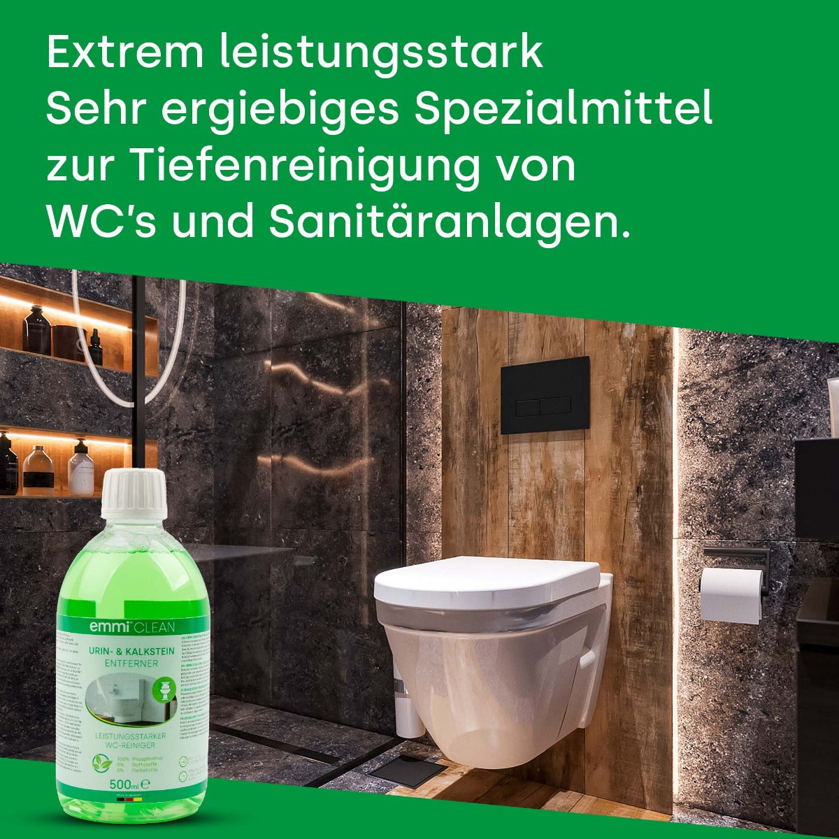 emmi-Clean Urin- und Kalkstein Entferner 500ml