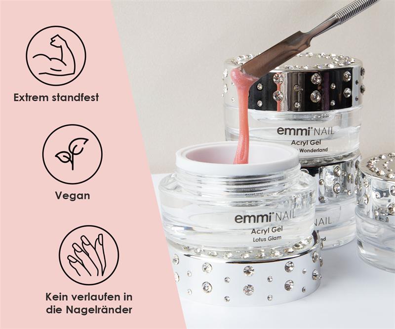 Emmi-Nail Acrylic Gel Strawberry Rose 15ml