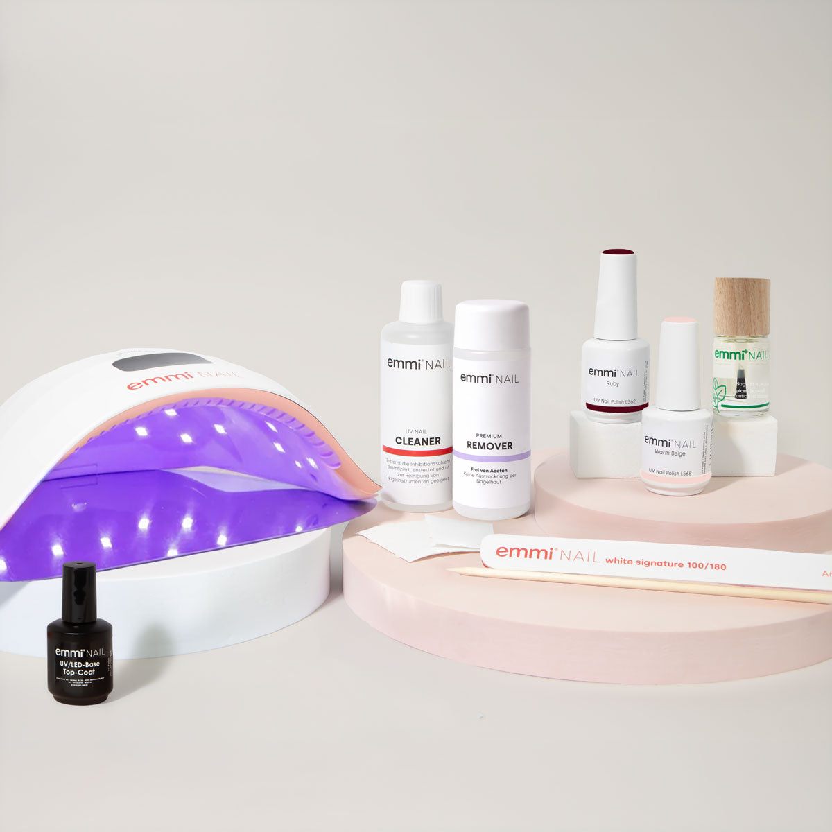 Starter Set UV Nagellack mit LED Lampe