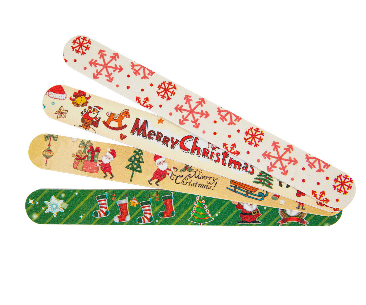 Emmi-Nail Feilen 4er-Set Weihnachten 180/180