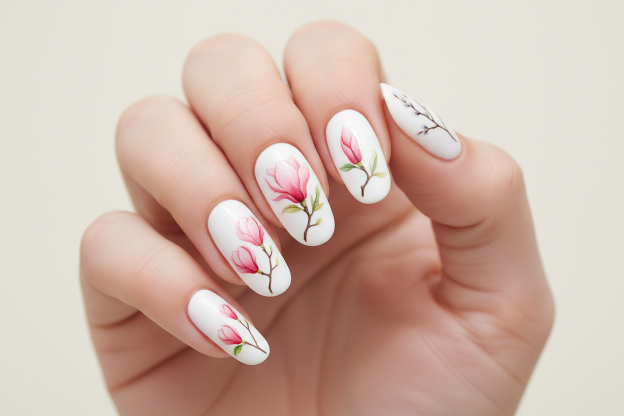 Emmi Nail Water Tattoo Magnolia 