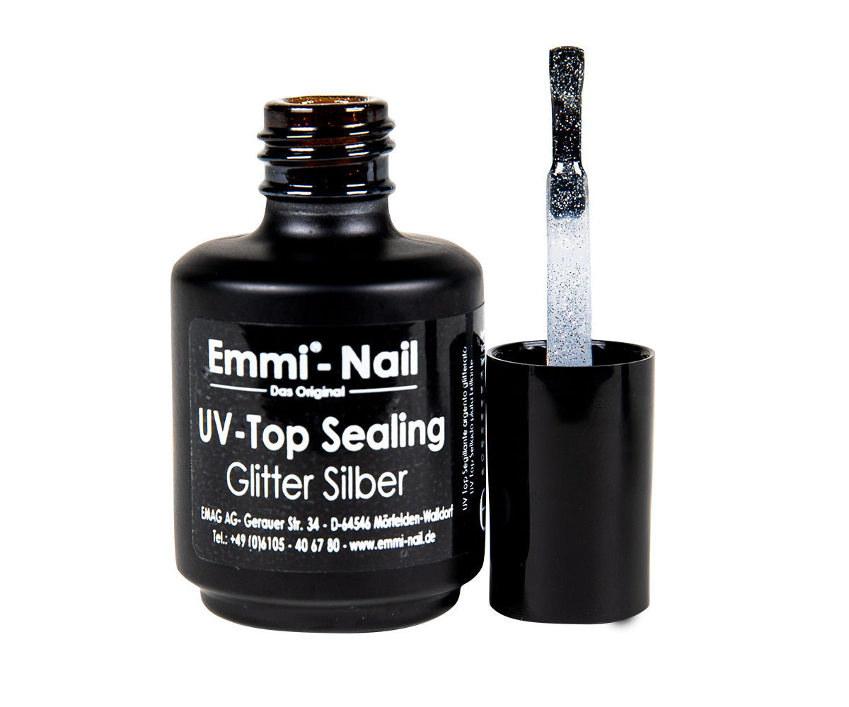 Emmi-Nail UV/LED-Top Sealing Glitter *silber* 14ml