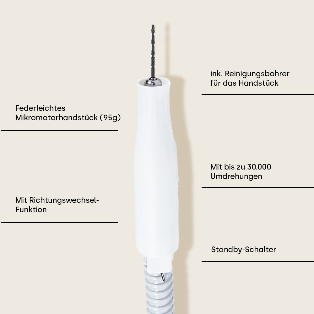 Fräser Promed mit Staubabsaugung 4030-SX2 - 30.000 U/Min.