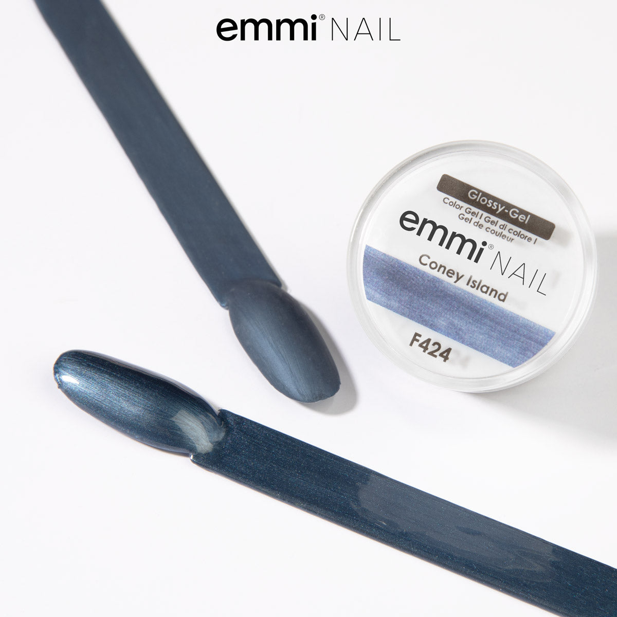 Emmi Nail Glossy Gel Coney Island 5ml -F424- 