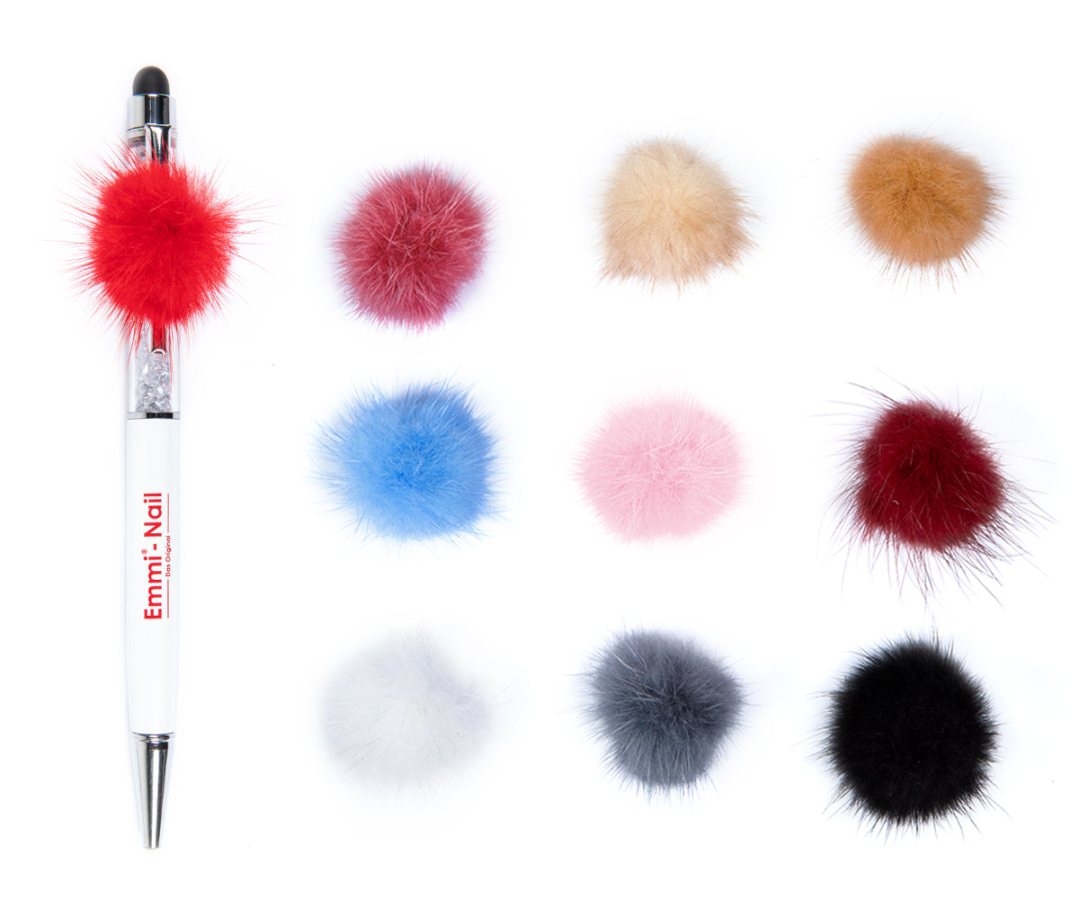 Emmi-Nail Magnetische Kunstpelzbälle 10 Farben