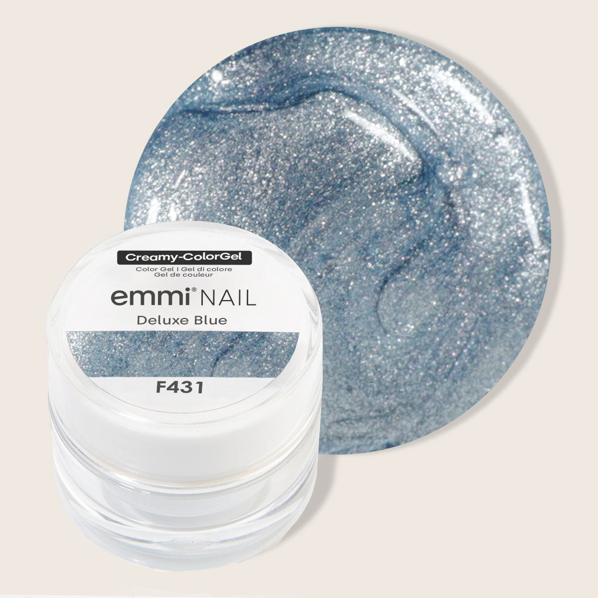 Emmi-Nail Creamy-ColorGel Deluxe Blue -F431-