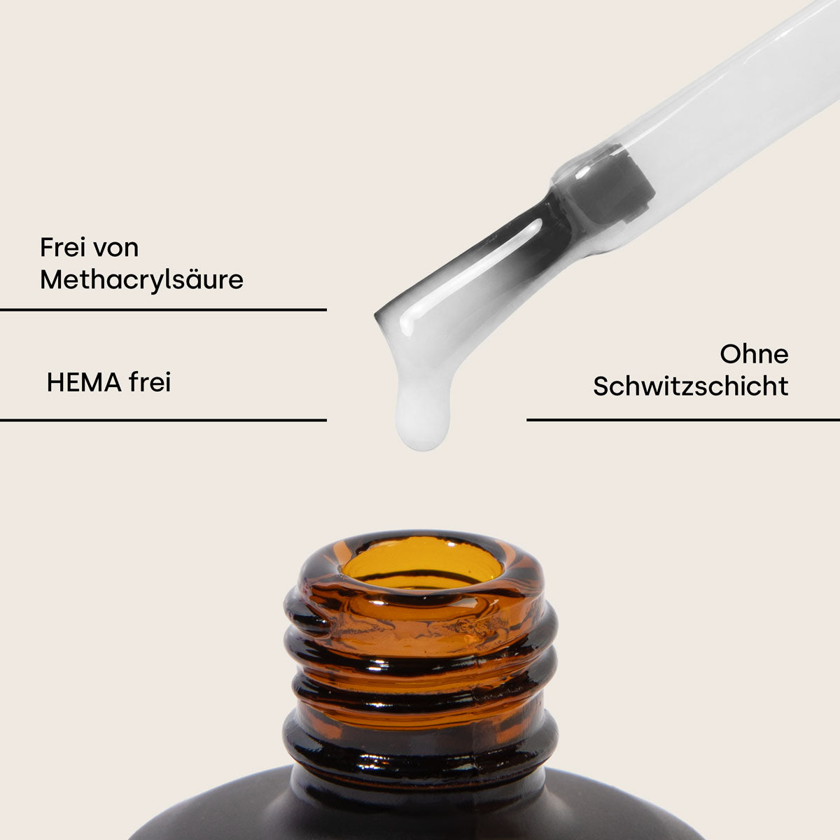 Emmi-Nail Non Sticky Sealer Creamy White 11ml 