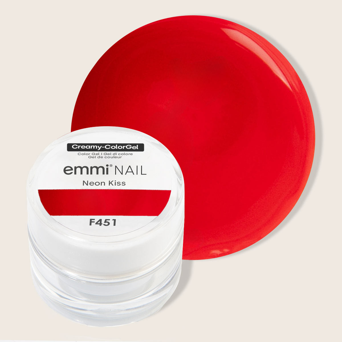 Emmi-Nail Creamy-ColorGel Neon Kiss -F451-