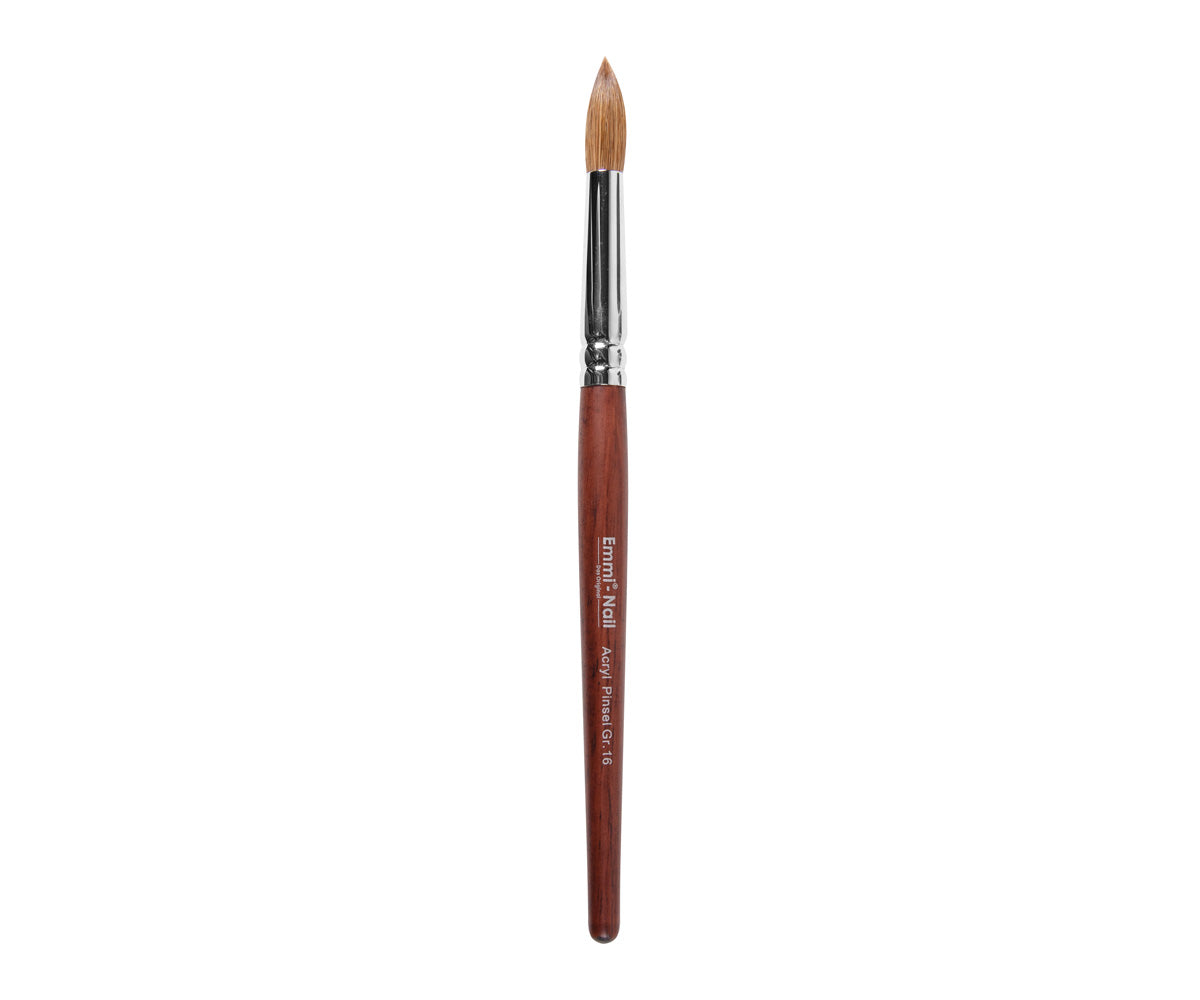 Emmi-Nail Acryl-Pinsel Gr.16, 100% Echthaar