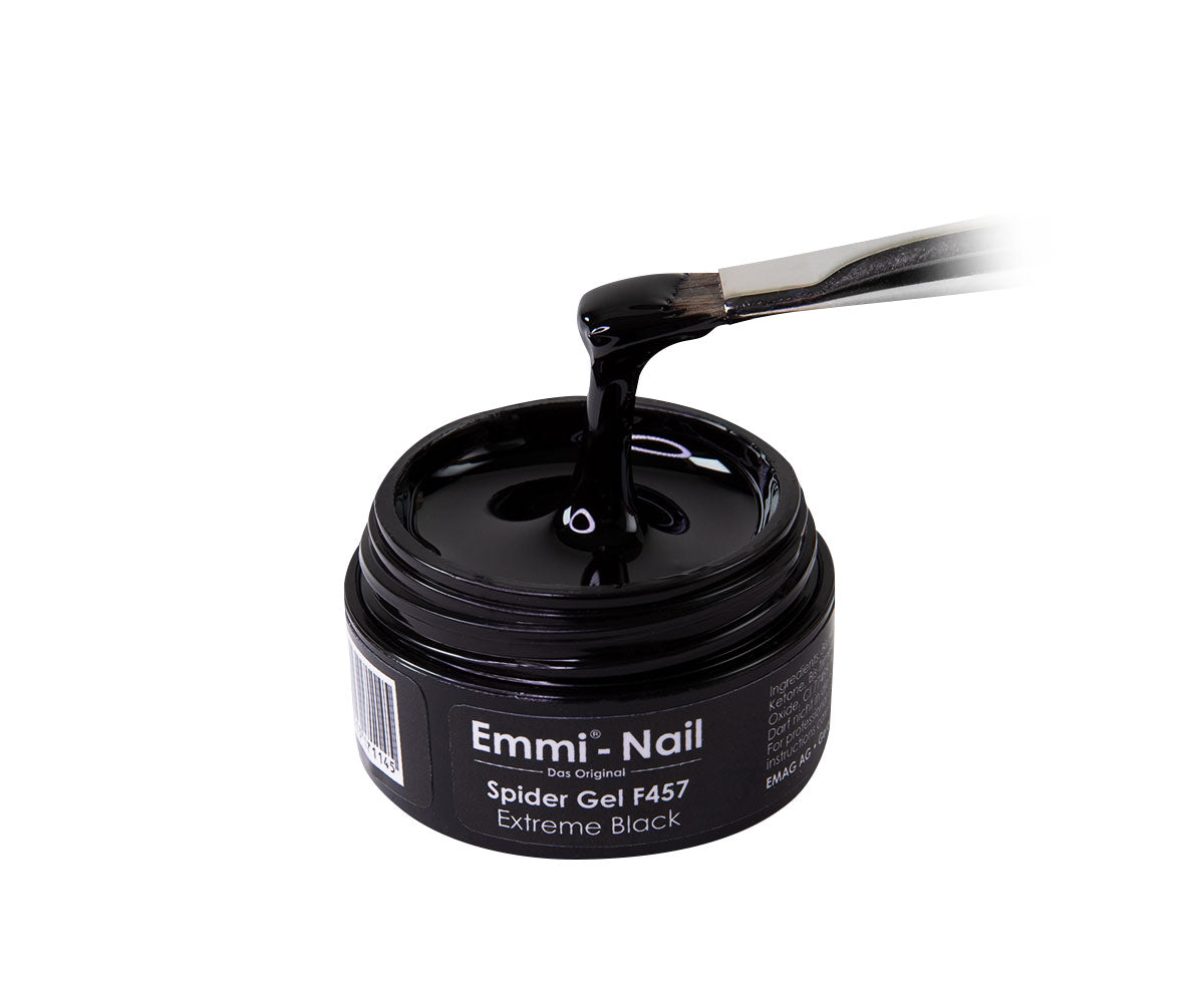 Emmi-Nail Spider Gel Extreme black 8g -F457-