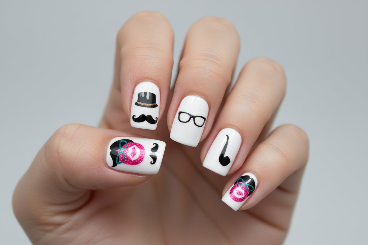 Autocollant 3D pour ongles Emmi-Nail Lapin de Pâques « Sweety »