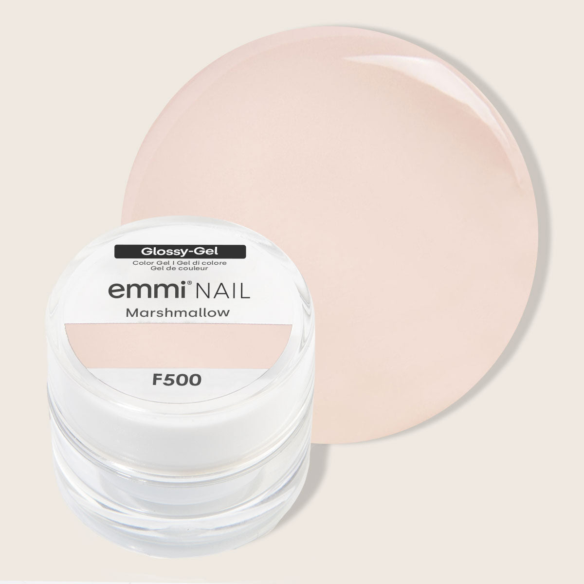 Emmi-Nail Glossy-Gel Marshmallow -F500-