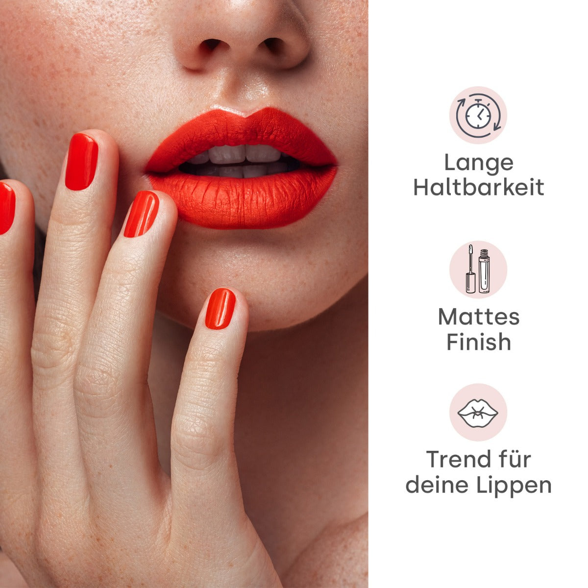 Shellac + Lipstick "Emmi Red"