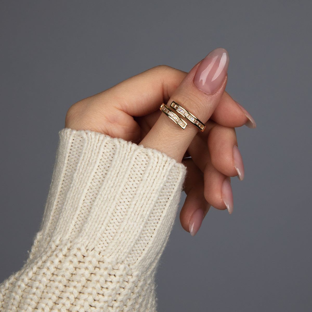 Emmi-Nail verstellbarer Ring "Ella"
