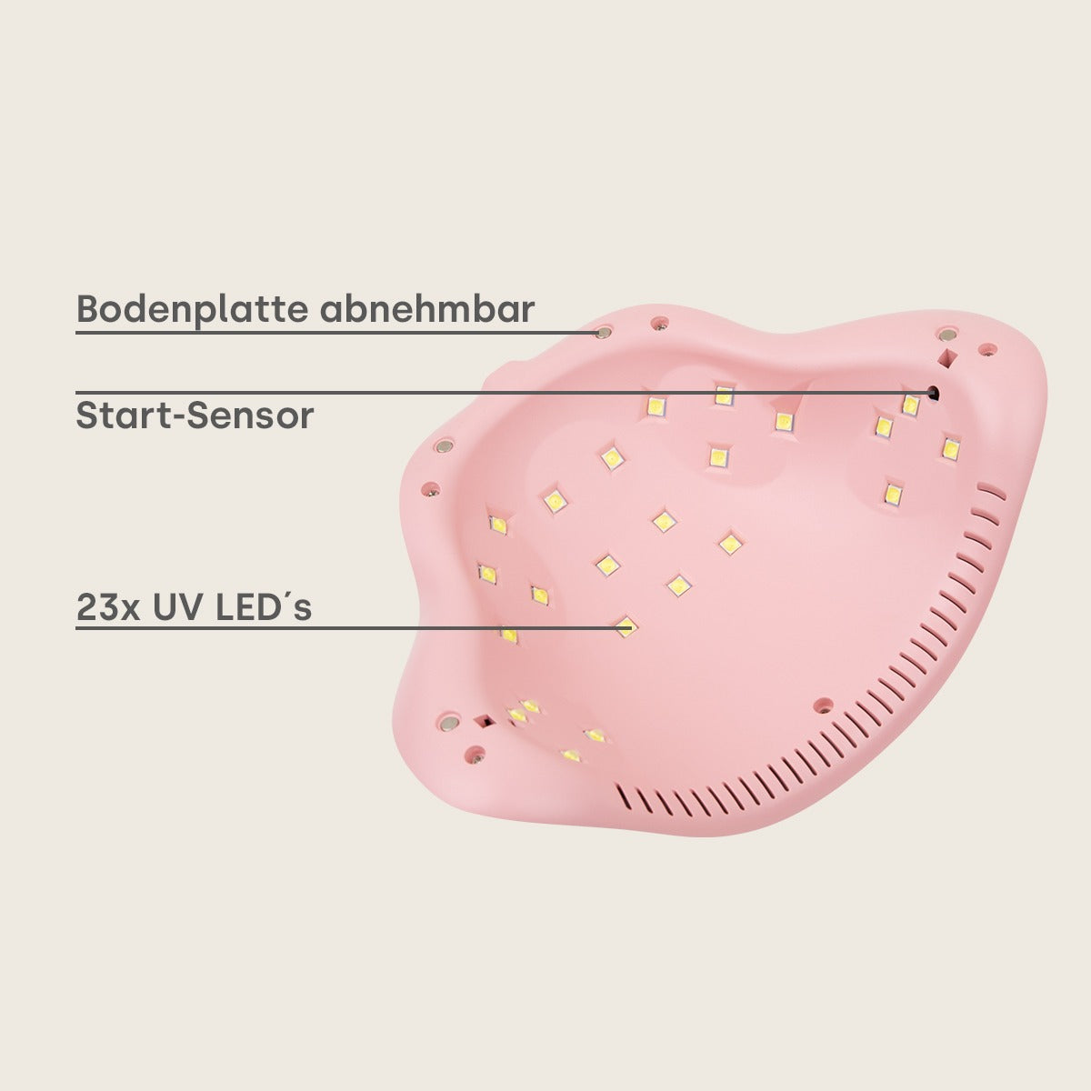 Emmi-Nail UV/LED Nagellampe Seashell