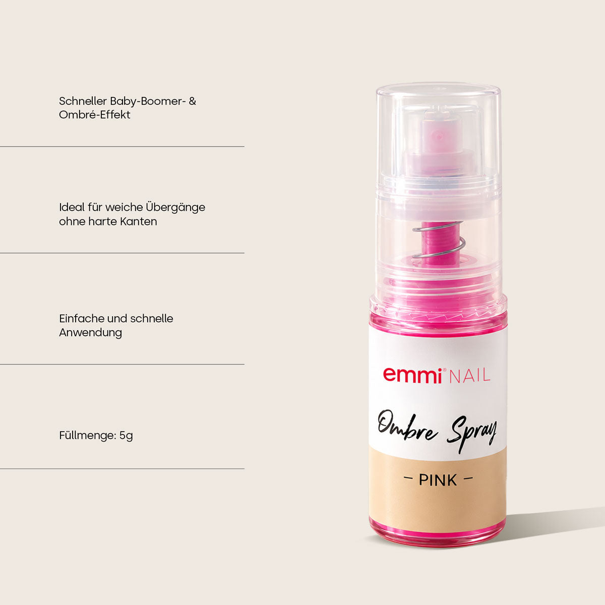 Baby Boomer Ombré Spray pink 5g