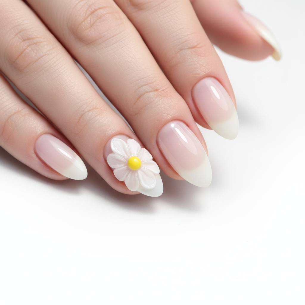 Emmi-Nail 4D Plasticine Gel White 8g -F539-