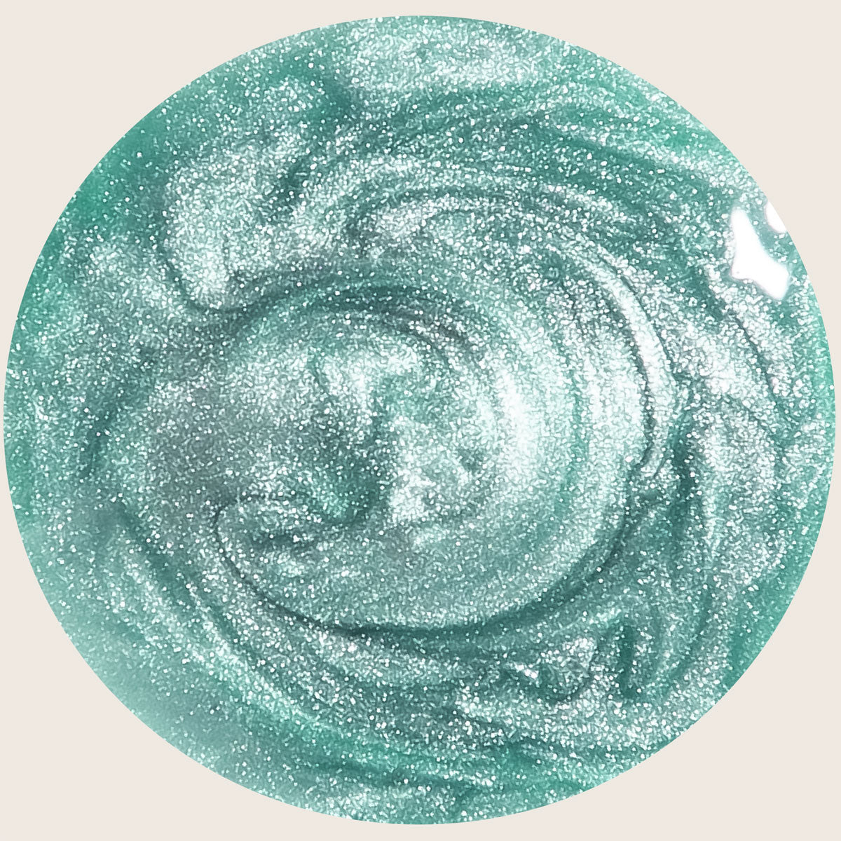 Shellac UV/LED varnish Magic Cat Eye Galactic Green -L504- 